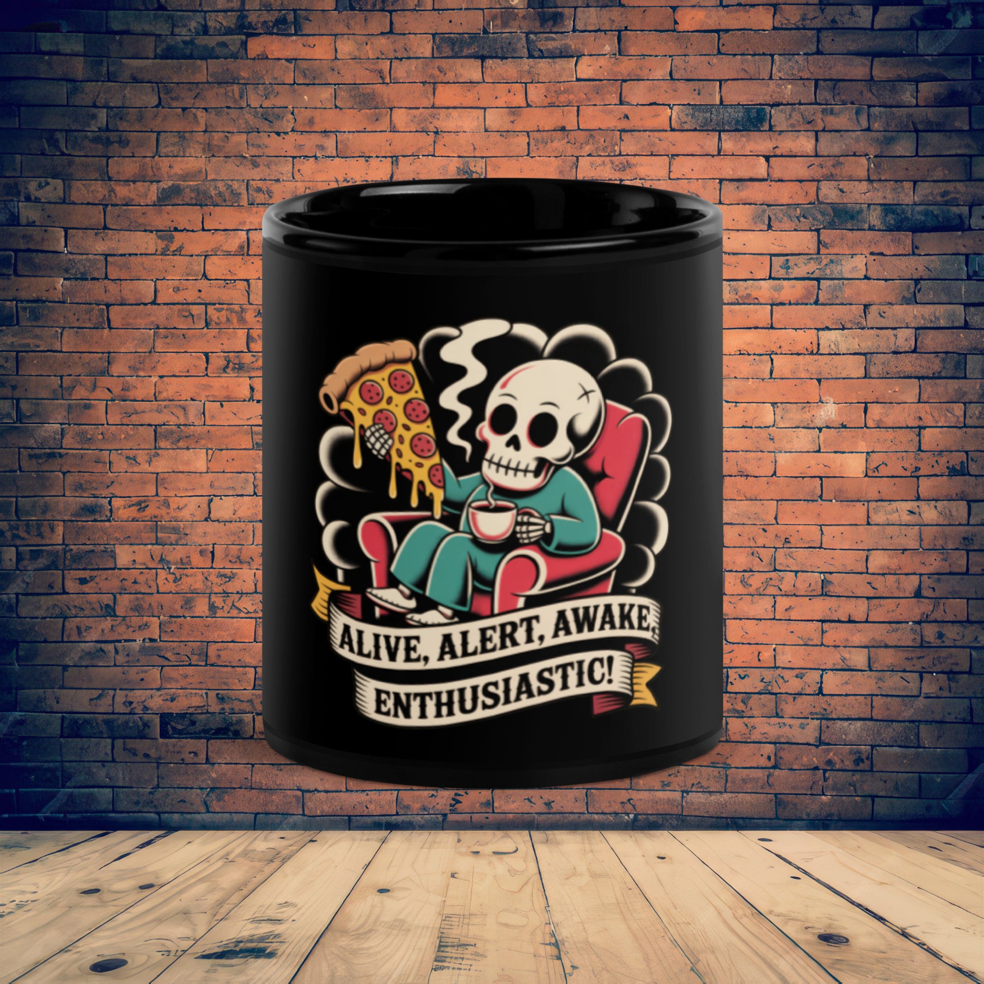 Coffee & Pizza Mug