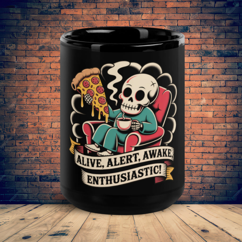 Coffee & Pizza Mug
