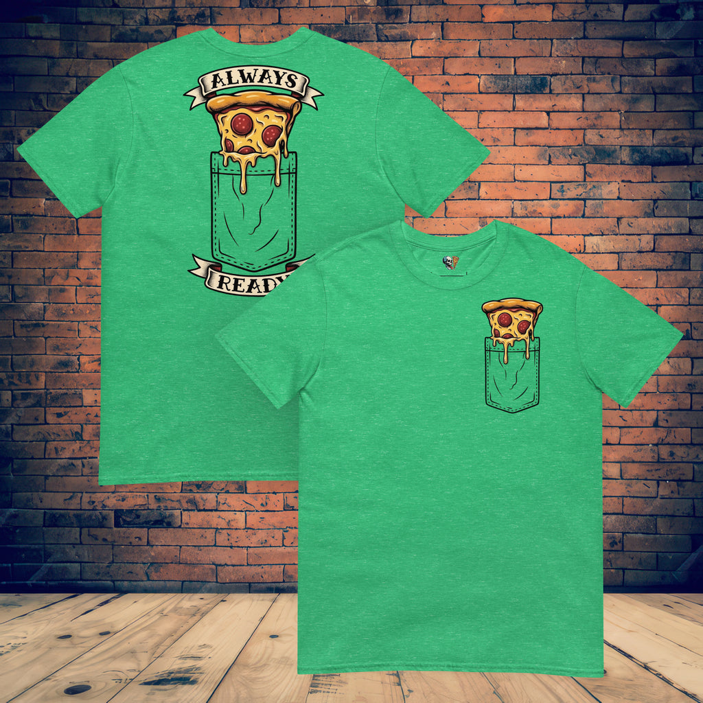 Pizza Pocket Softstyle Back Print Tee