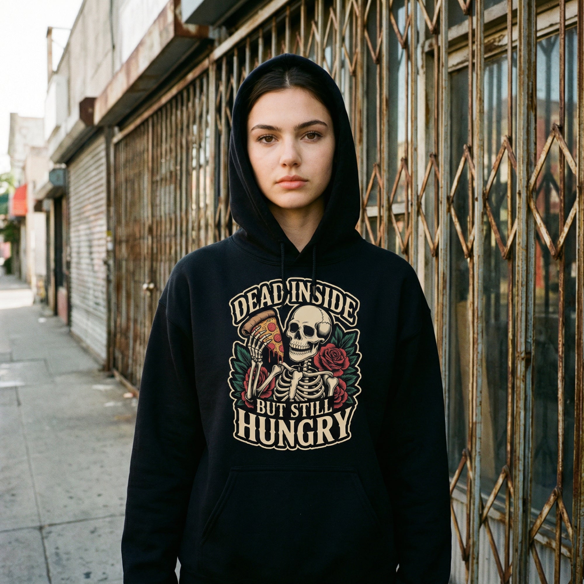 Dead Inside Pullover Hoodie