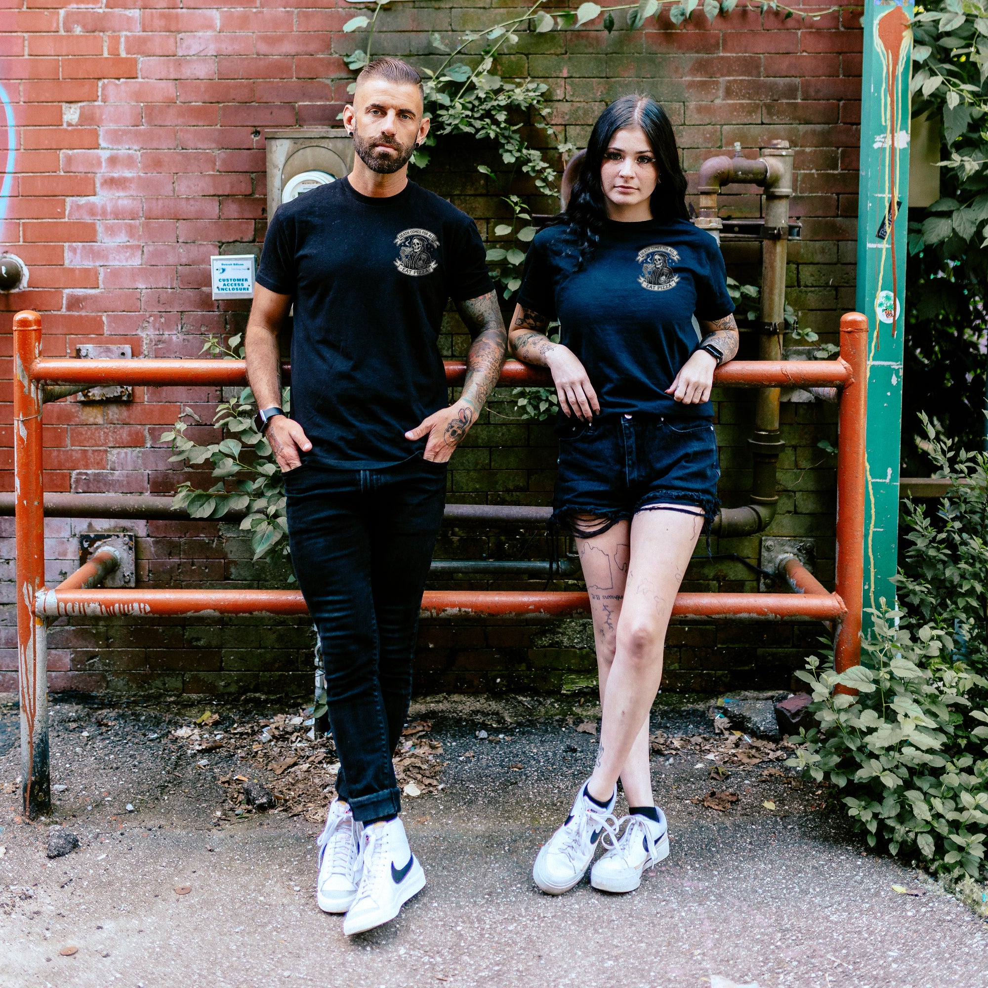 Death Comes For All Back Print Tee
