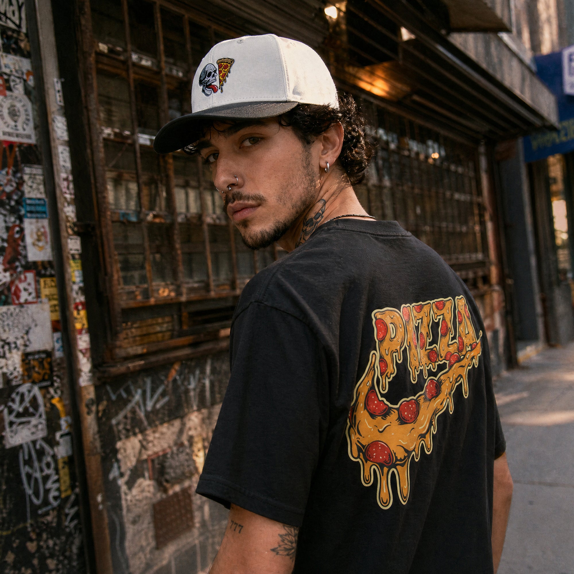 Pizza: Just Eat It Back Print Tee