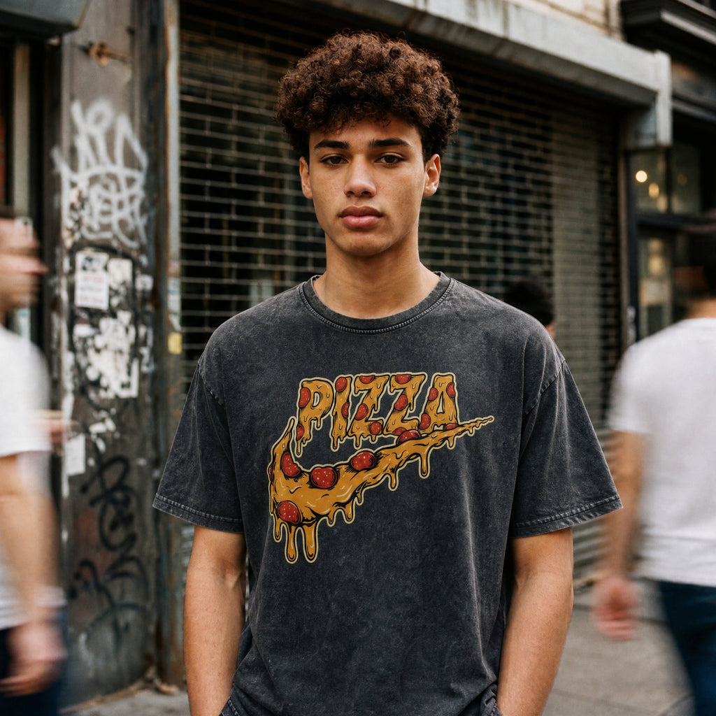 Pizza: Just Eat It Vintage Wash Tee