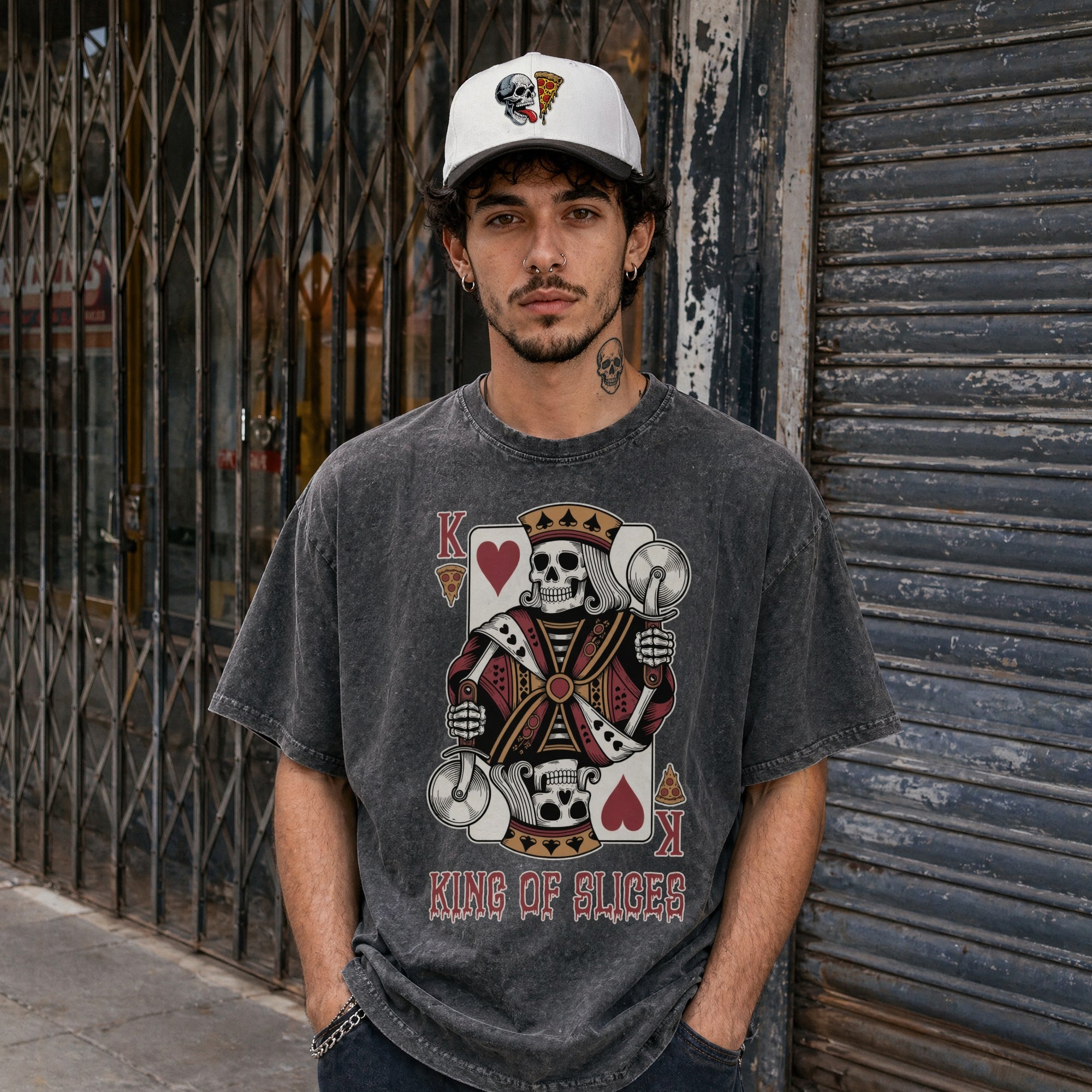 King Of Slices Vintage Wash Tee