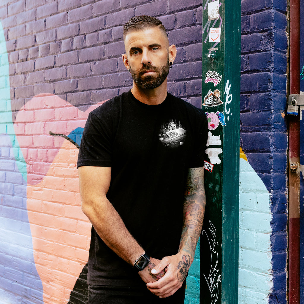 Mine! Softstyle Back Print Tee