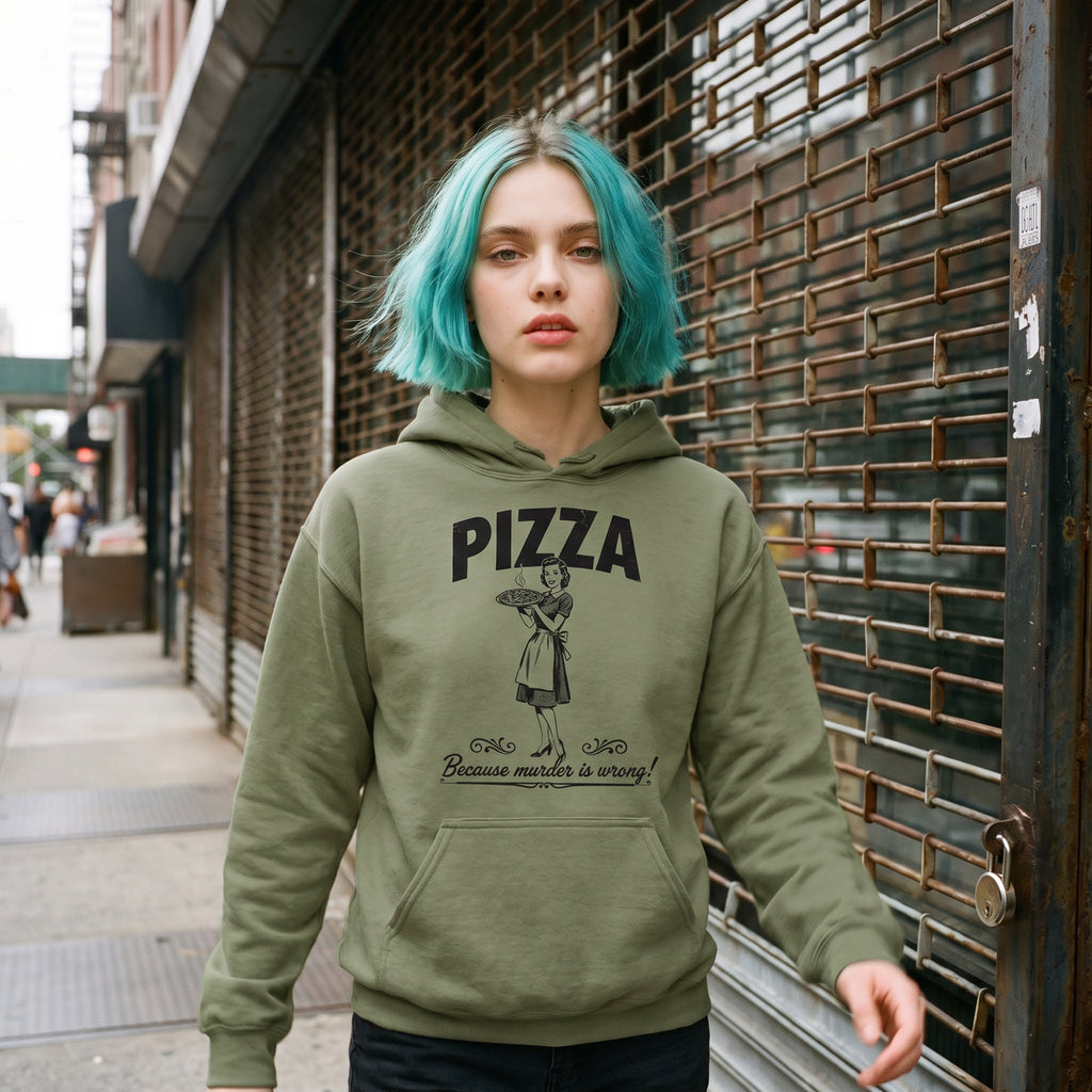 Murder Is Wrong! Hoodie