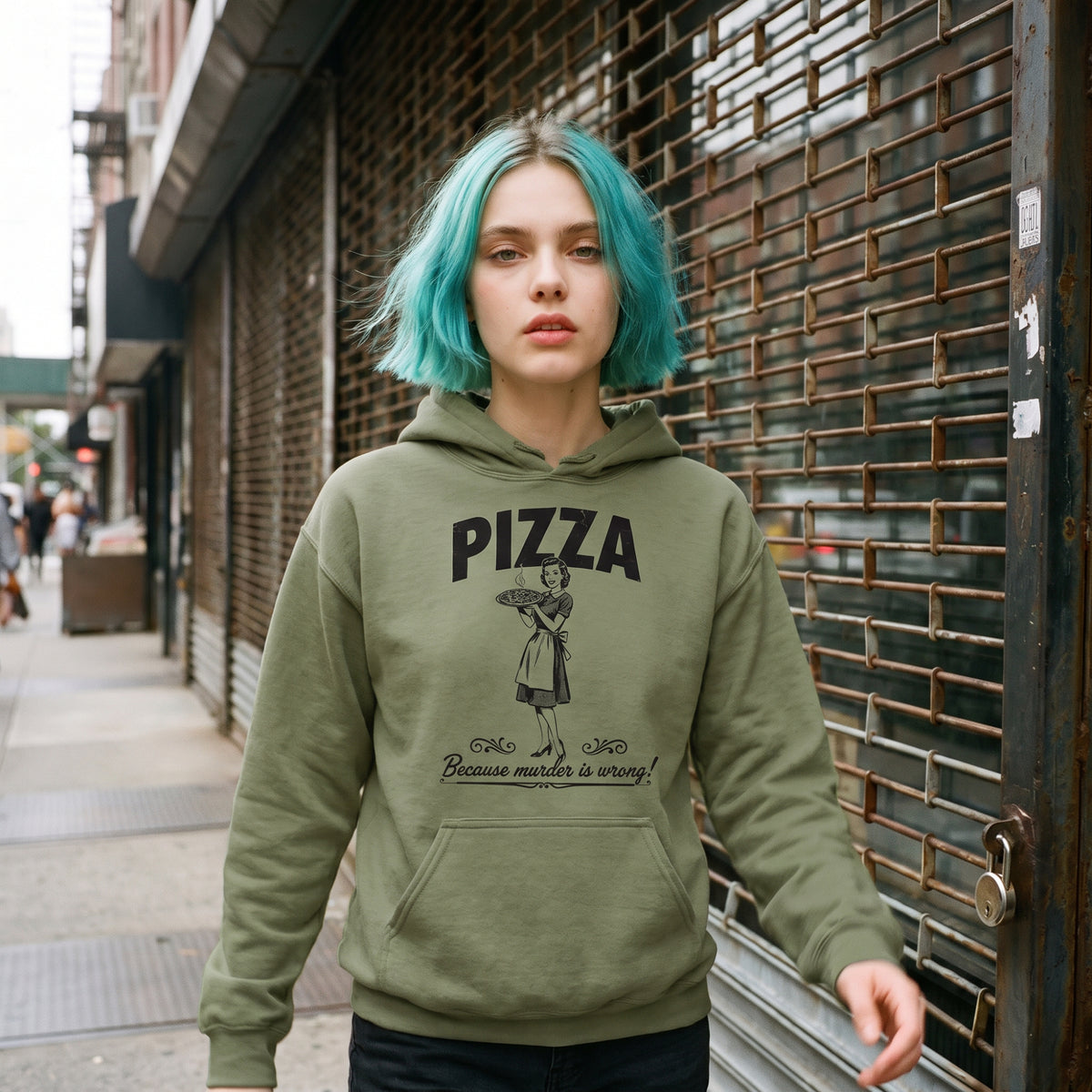 Murder Is Wrong! Hoodie