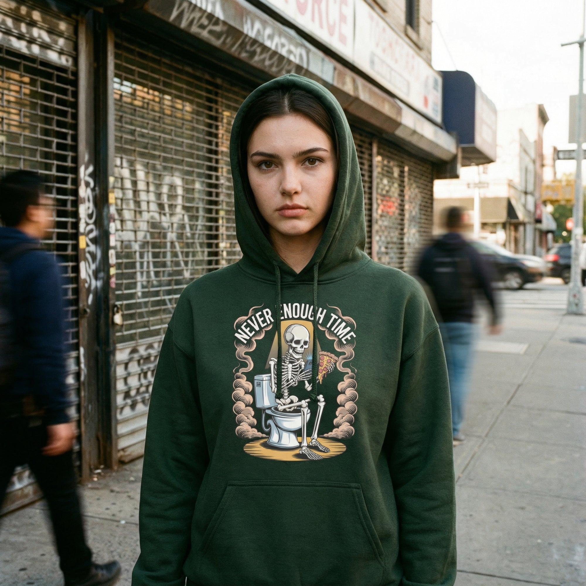 Never Enough Time Pullover Hoodie