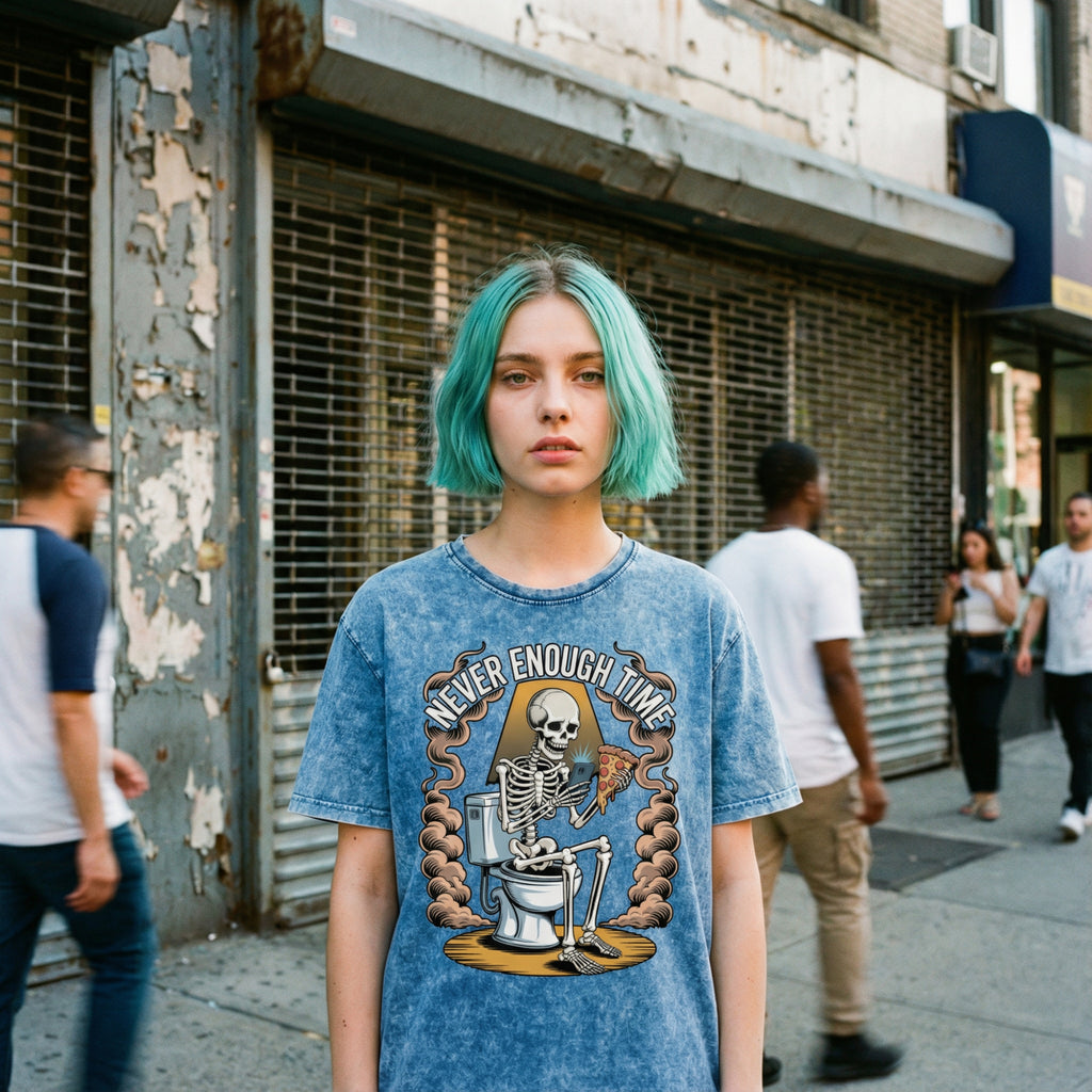 Never Enough Time Vintage Wash Tee