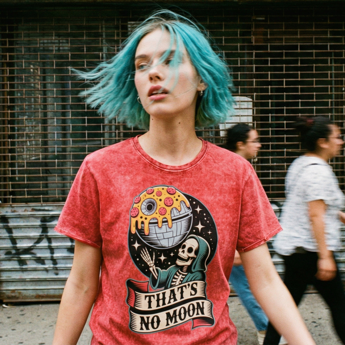 No Moon Vintage Wash Tee