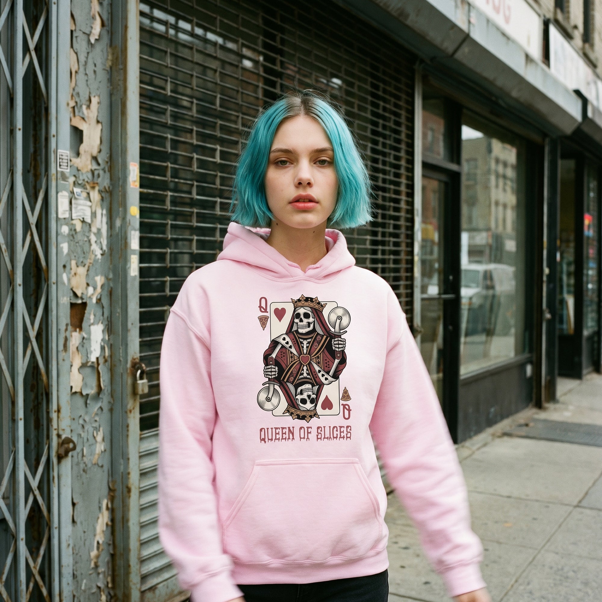 Queen Of Slices Pullover Hoodie