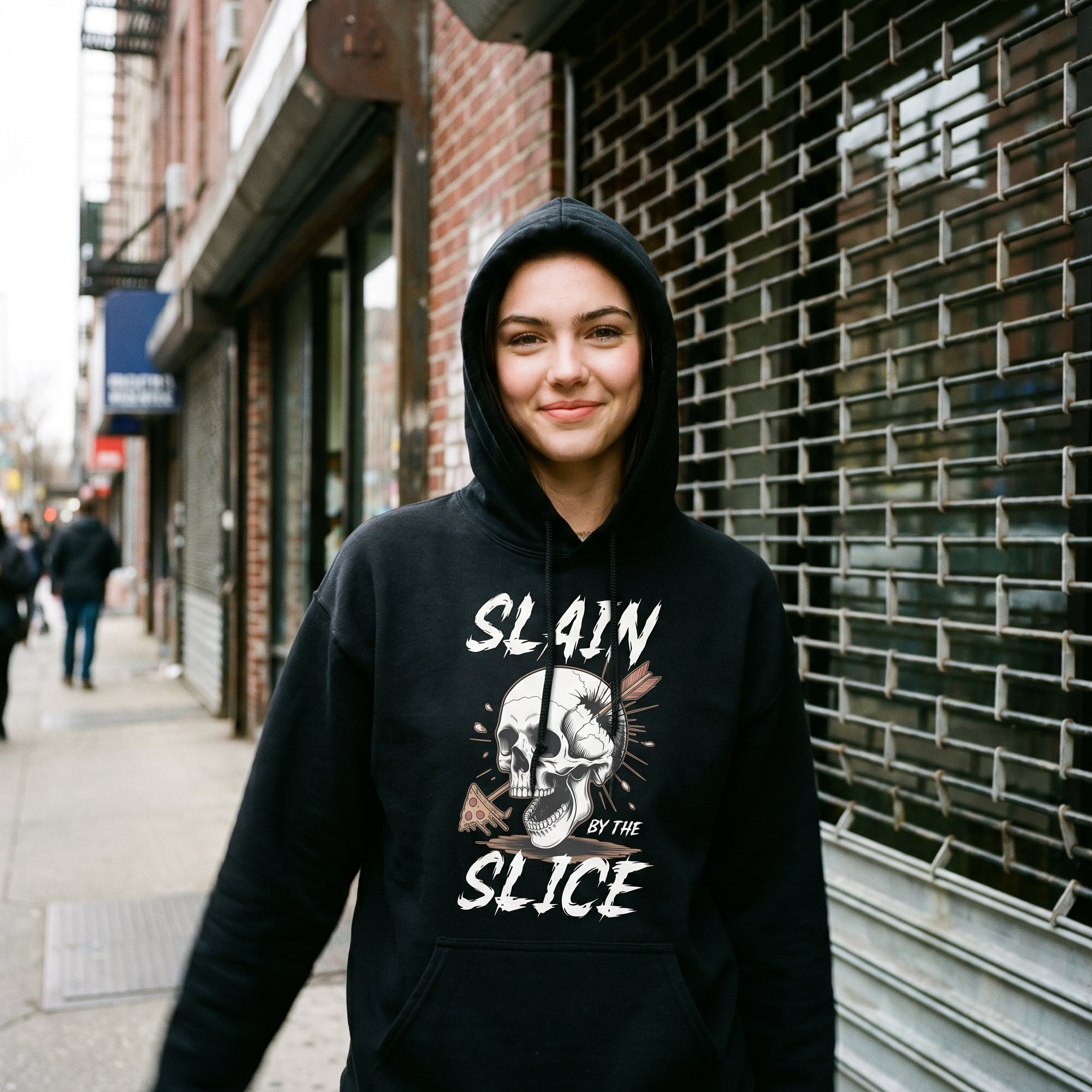Slain By The Slice Pullover Hoodie