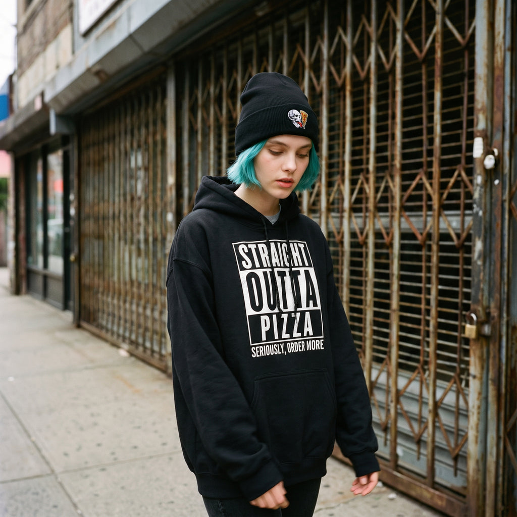 Straight Outta Pizza Hoodie