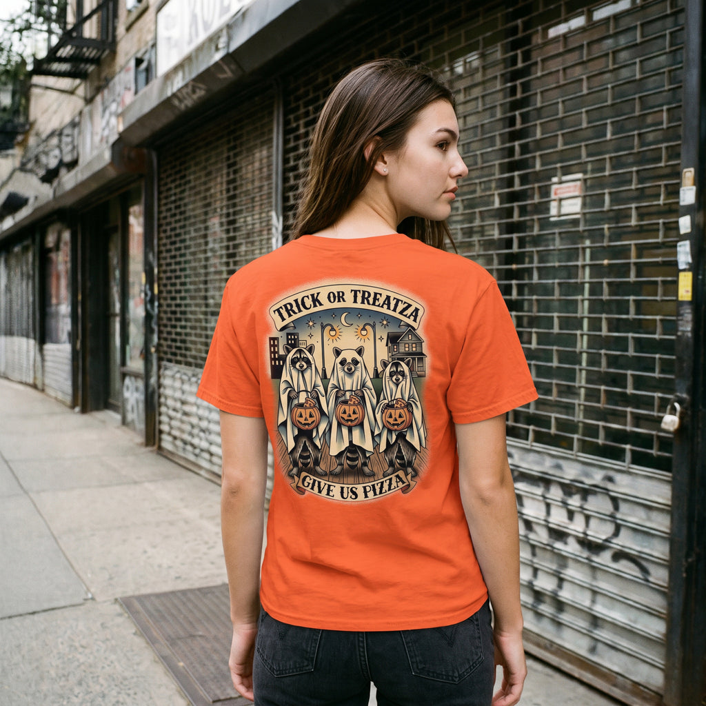 Trick Or Treatza Back Print Tee